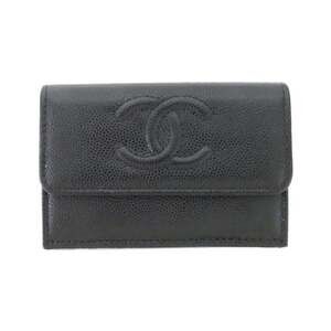 CHANEL Authentic Black Wallet